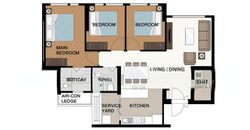 Blk 571B Champions Court (Woodlands), HDB 4 Rooms #564116891